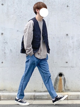 ぎっちゃんさん（メンズ・166cm）の春コーディネート