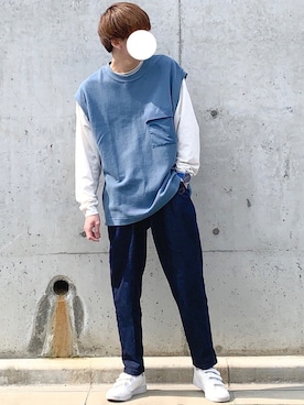 ぎっちゃんさん（メンズ・166cm）の春コーディネート