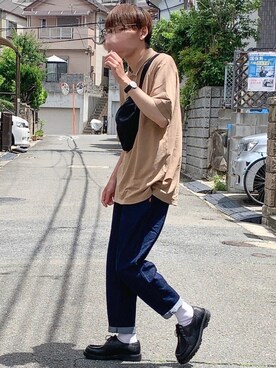 ぎっちゃんさん（メンズ・166cm）の春コーディネート