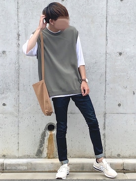 「417 EDIFICE（フォーワンセブンエディフィス）のアイテム（腕時計）」を使った、ぎっちゃんさん（メンズ・165cm）の夏コーディネート