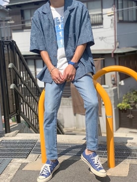 ぎっちゃんさん（メンズ・166cm）の夏コーディネート