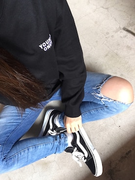 「NOWiSTYLE（ナウアイスタイル）のアイテム」を使った、tokoさん（レディース・161cm）の秋コーディネート