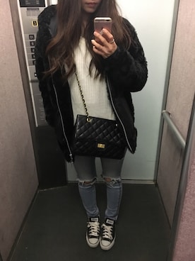 tokoさん（レディース・161cm）の冬コーディネート