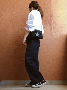 「CONVERSE（コンバース）のconverse（コンバース） ALL STAR OX（オールスターOX）（スニーカー）」を使った、tokoさん（レディース・161cm）の春コーディネート
