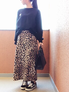 「NOWiSTYLE（ナウアイスタイル）のアイテム」を使った、tokoさん（レディース・161cm）の秋コーディネート