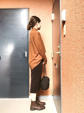 「rinto（リント）のアイテム」を使った、tokoさん（レディース・161cm）の秋コーディネート
