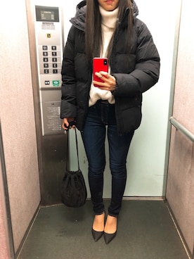 「rinto（リント）のアイテム」を使った、tokoさん（レディース・161cm）の冬コーディネート