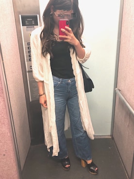 「GRL（グレイル）のアイテム（ピアス（両耳用））」を使った、tokoさん（レディース・161cm）の春コーディネート