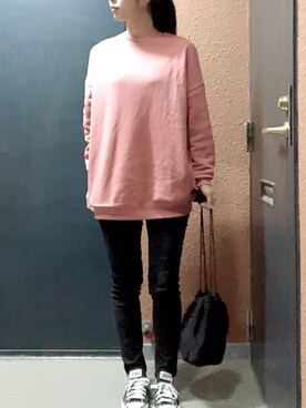 「rinto（リント）のアイテム」を使った、tokoさん（レディース・161cm）の秋コーディネート