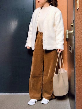 tokoさん（レディース・161cm）の冬コーディネート