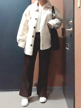 tokoさん（レディース・161cm）の冬コーディネート