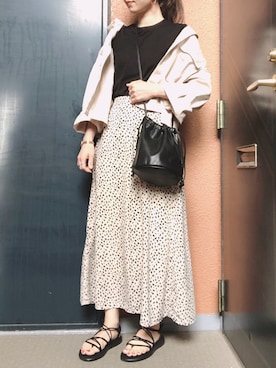 tokoさん（レディース・161cm）の春コーディネート