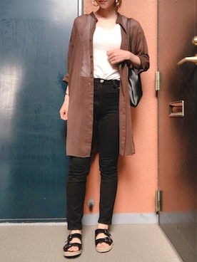 tokoさん（レディース・161cm）の夏コーディネート