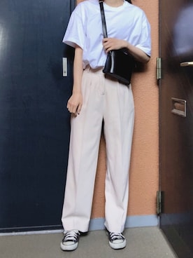 「CONVERSE（コンバース）のconverse（コンバース） ALL STAR OX（オールスターOX）（スニーカー）」を使った、tokoさん（レディース・161cm）の春コーディネート