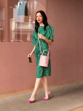 「ROYAL PARTY」｜「アイテム（パンプス）」を使った、lisavmさん（レディース・157cm）の夏コーディネート