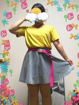 「earth music&ecology（アースミュージックアンドエコロジー）のアイテム（チョーカー）」を使った、no.さん（レディース・150cm）の夏コーディネート