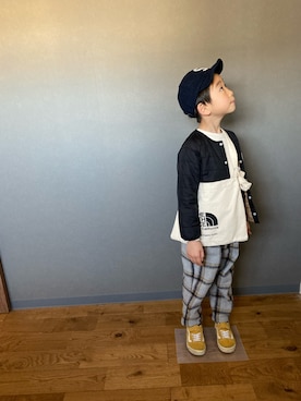 「GERRY（ジェリー）のアイテム（ジャケット/アウター）」を使った、3kkkさん（キッズ・110cm）の冬コーディネート
