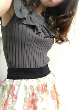 「アイテム（その他ヘアアクセサリー）」を使った、٩꒰ ´ᆺ`꒱۶yuki❁さん（レディース・152cm）の夏コーディネート