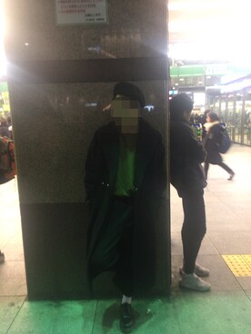 「USEDo（ユーズド）のアイテム（パンツ）」を使った、ゆうまさん（メンズ・170cm）の冬コーディネート