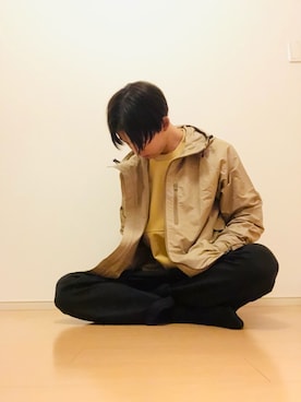 「アイテム（スウェット、ゴールド系）」を使った、nanashi1012さん（メンズ・175cm）の秋コーディネート