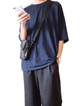 「TAIKAN（テイケン）のアイテム」を使った、JUNさん（メンズ・174cm）の夏コーディネート