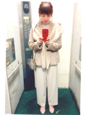 ゆかさん（レディース・163cm）の冬コーディネート