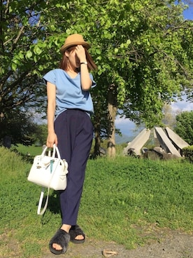  𝕐𝕌𝕂𝕚さん（レディース・160cm）の春コーディネート