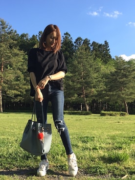 𝕐𝕌𝕂𝕚さん(レディース・160cm)の春コーディネート