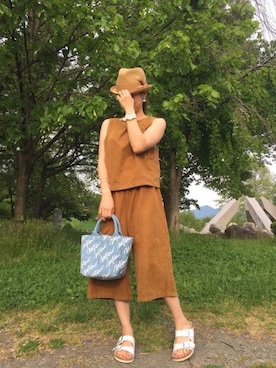  𝕐𝕌𝕂𝕚さん（レディース・160cm）の春コーディネート