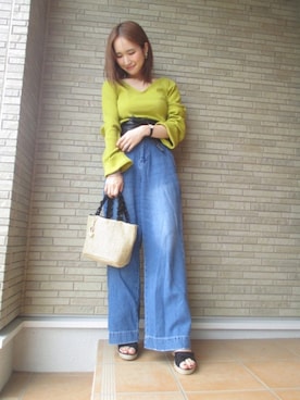 𝕐𝕌𝕂𝕚さん(レディース・160cm)の夏コーディネート