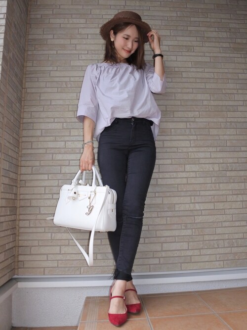 𝕐𝕌𝕂𝕚 ユニクロのシャツ ブラウスを使ったコーディネート Wear