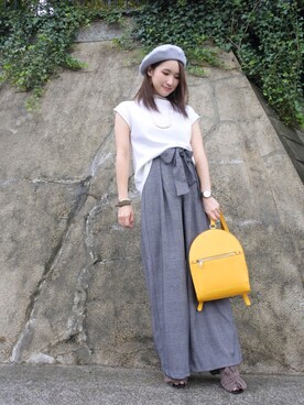  𝕐𝕌𝕂𝕚さん（レディース・160cm）の夏コーディネート