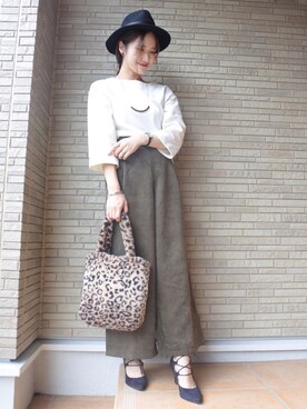  𝕐𝕌𝕂𝕚さん（レディース・160cm）の秋コーディネート