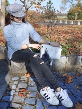  𝕐𝕌𝕂𝕚さん（レディース・160cm）の秋コーディネート