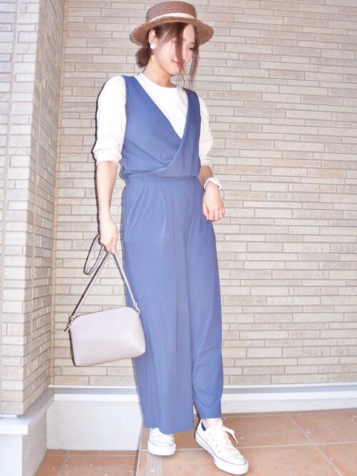 KKさま 専用 ユニクロ公式 | カシュクールオールインワン