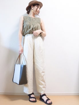 𝕐𝕌𝕂𝕚さん(レディース・160cm)の春コーディネート