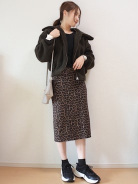  𝕐𝕌𝕂𝕚さん（レディース・160cm）の秋コーディネート