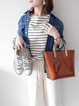  𝕐𝕌𝕂𝕚さん（レディース・160cm）の春コーディネート