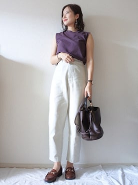  𝕐𝕌𝕂𝕚さん（レディース・160cm）の秋コーディネート