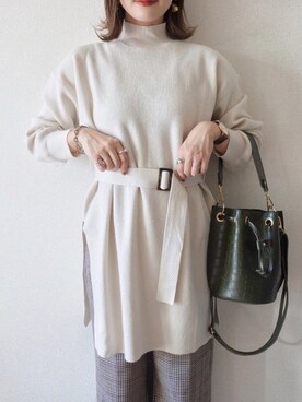  𝕐𝕌𝕂𝕚さん（レディース・160cm）の秋コーディネート