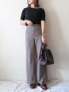  𝕐𝕌𝕂𝕚さん（レディース・160cm）の秋コーディネート