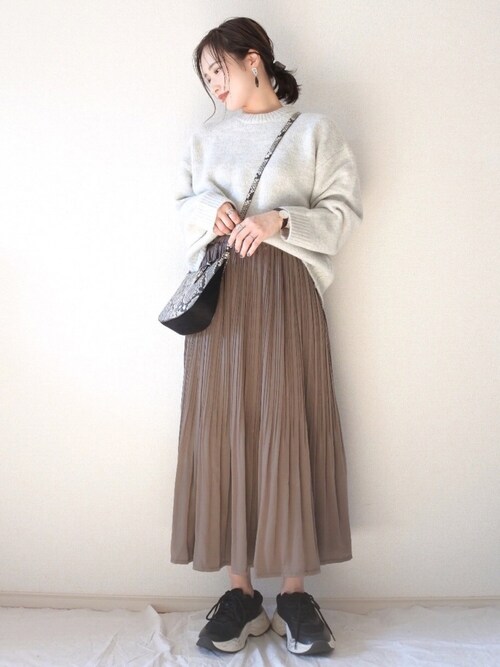 𝕐𝕌𝕂𝕚 Guのニット セーターを使ったコーディネート Wear 𝕐𝕌𝕂𝕚 Guのニット セーターを使ったコーディネート Wear