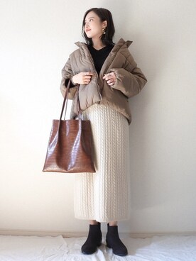  𝕐𝕌𝕂𝕚さん（レディース・160cm）の秋コーディネート