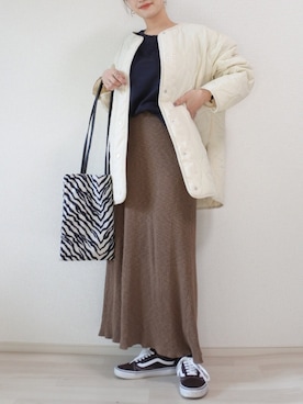  𝕐𝕌𝕂𝕚さん（レディース・160cm）の秋コーディネート
