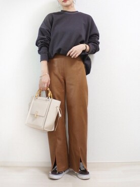  𝕐𝕌𝕂𝕚さん（レディース・160cm）の秋コーディネート