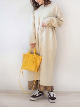 𝕐𝕌𝕂𝕚さん(レディース・160cm)の秋コーディネート