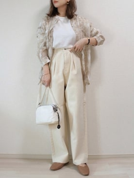 𝕐𝕌𝕂𝕚さん(レディース・160cm)の春コーディネート