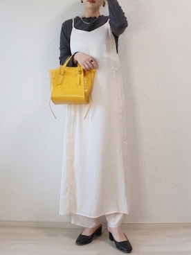 𝕐𝕌𝕂𝕚さん(レディース・160cm)の春コーディネート