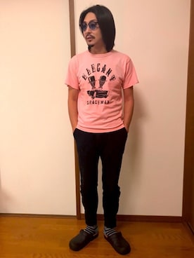 「TAVERNITI SO JEANS（タヴァニティソージーンズ）のアイテム」を使った、romeohさん（メンズ・168cm）の秋コーディネート