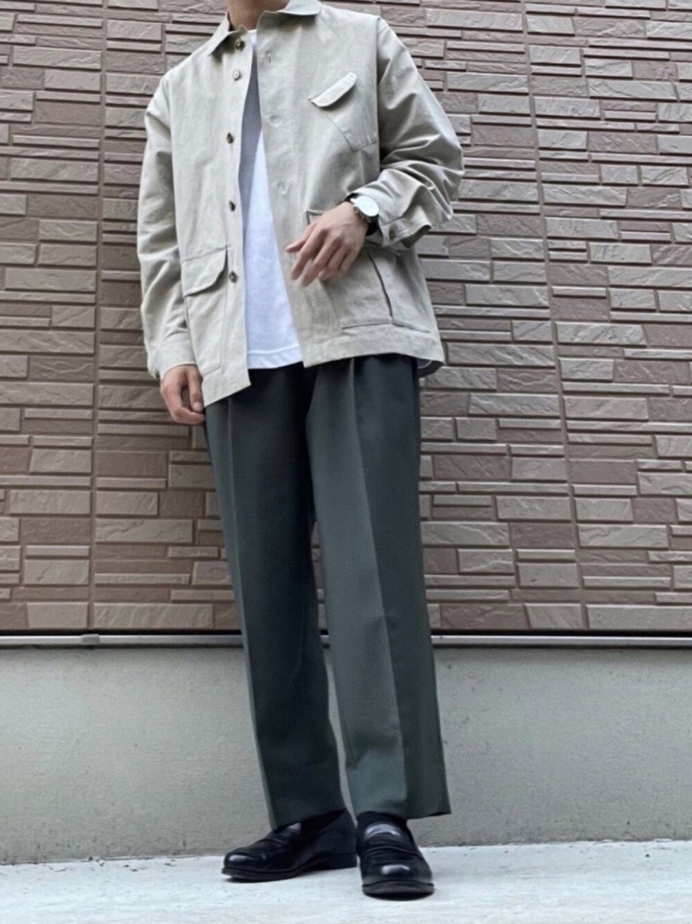 marka（マーカ）の「marka / マーカ：2TUCK COCOON FIT - w.m tropical